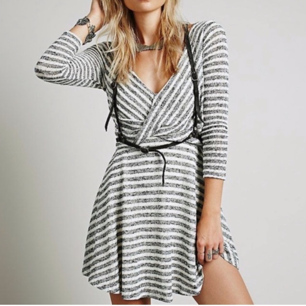 Free People Women’s Striped Wrap Dress!